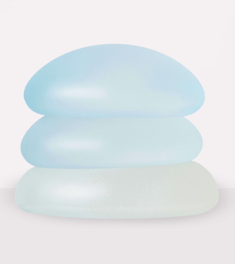 Different types of breast implants